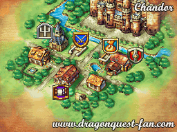 Dragon Quest Carte chandor