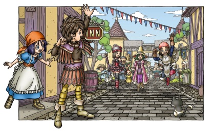 Dragon Quest IX Artwork