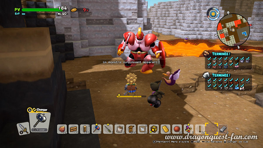 Dragon Quest Builders 2 Monstre Surpuissant