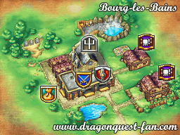 Dragon Quest Carte Bourg-les-Bains