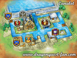 Dragon Quest Carte Canalot