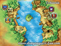Dragon Quest Carte Estuaria