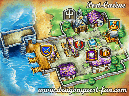 Dragon Quest Carte Port-Carène