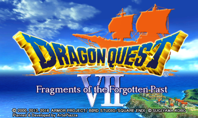 Dragon Quest VII Nintendo 3DS
