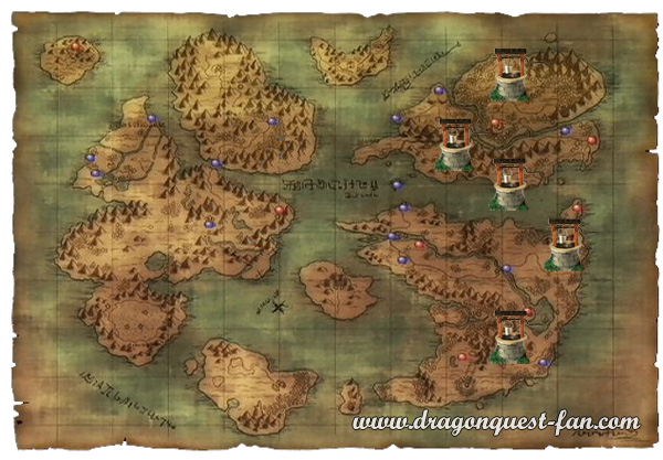 Carte Puits Dragon Quest