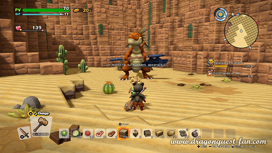 Dragon Quest Builders 2 Monstre Surpuissant