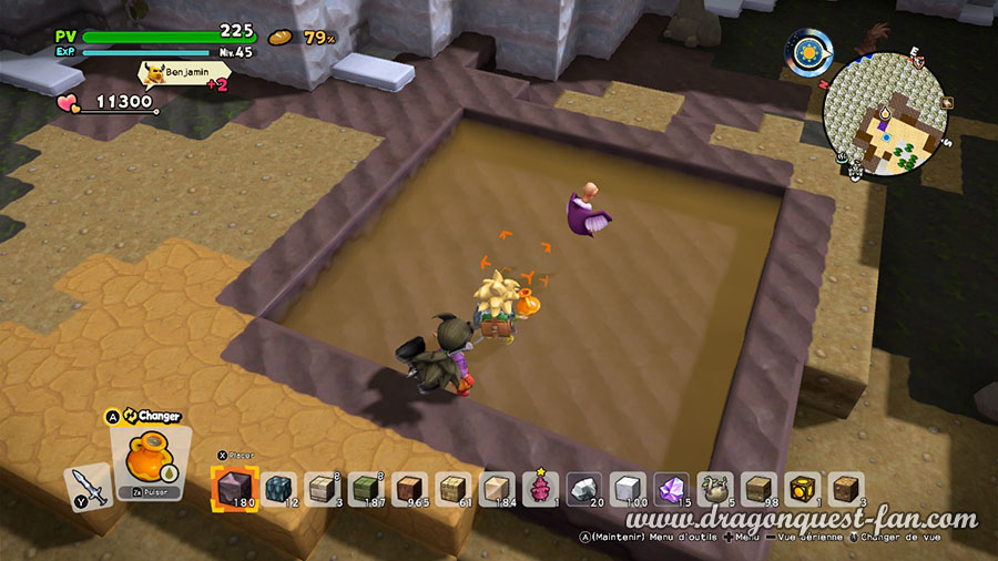 Dragon Quest Builders 2 Creez pleins environnements differents