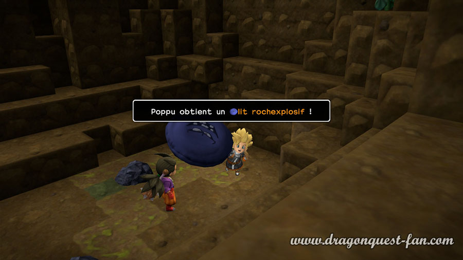 Dragon Quest Builders 2 Lit Rocheplosif