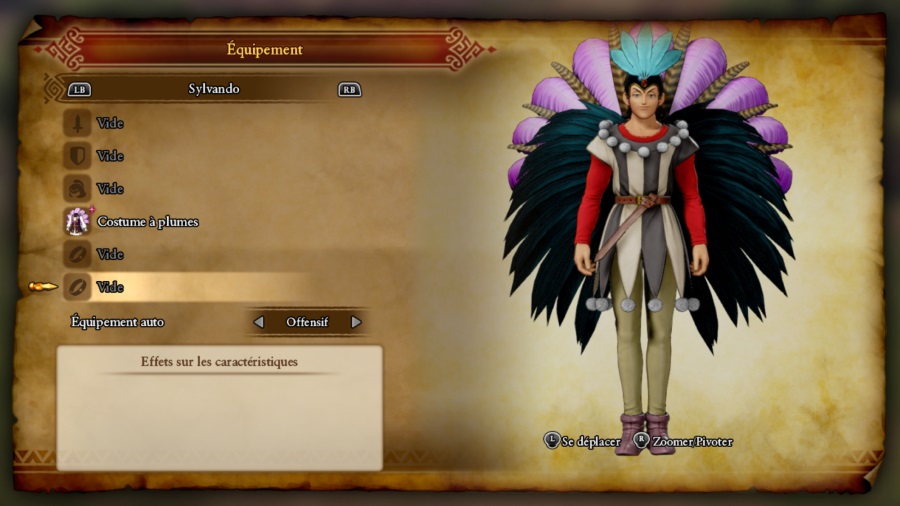 Tenue plume